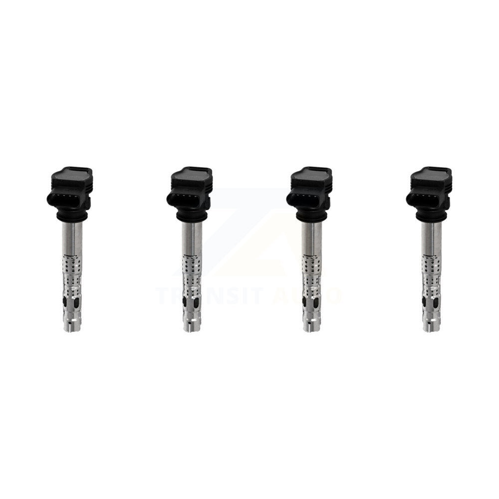 Ignition Coil (4 Pack) For Volkswagen Jetta Audi Tiguan Q5 A4 Quattro Passat GTI