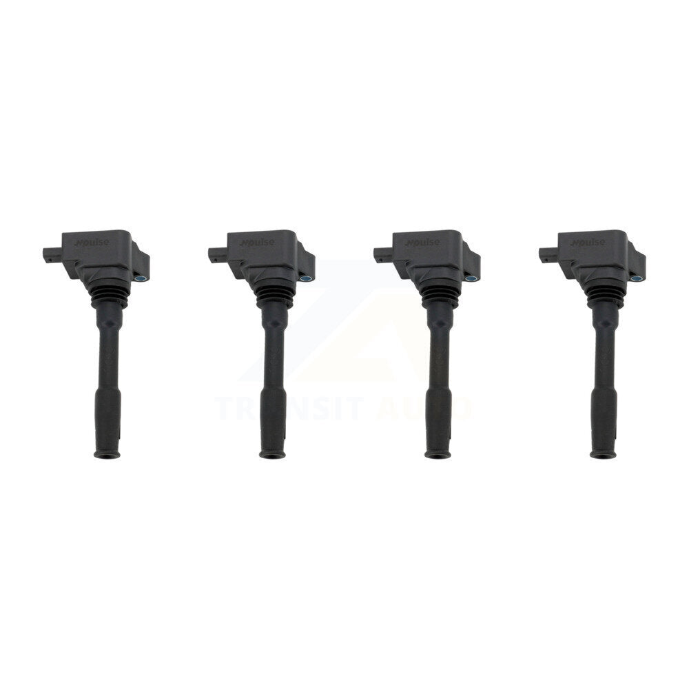 Ignition Coil (4 Pack) For Ford F-150 Edge Explorer Bronco Lincoln Nautilus