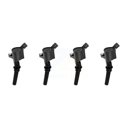 Ignition Coil (4 Pack) For Ford F-150 E-350 Super Duty F-350 E-250 Mustang F-250