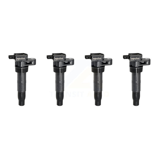 Ignition Coil (4 Pack) For Hyundai Kia Santa Fe Sorento Sonata Sedona Rondo XL