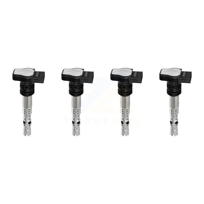 Ignition Coil (4 Pack) For Volkswagen Jetta Golf Audi Beetle Passat A4 Quattro