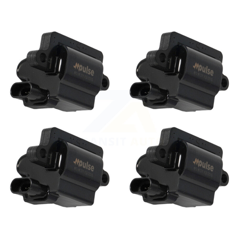 Ignition Coil (4 Pack) For Chevrolet GMC Silverado 1500 Sierra 2500 HD Avalanche