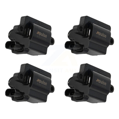 Ignition Coil (4 Pack) For Chevrolet GMC Silverado 1500 Sierra 2500 HD Avalanche
