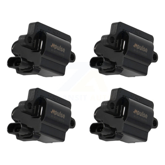 Ignition Coil (4 Pack) For Chevrolet GMC Silverado 1500 Sierra 2500 HD Avalanche