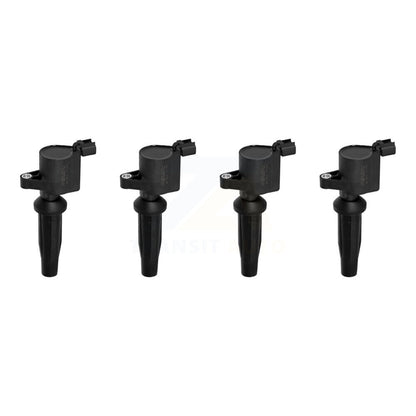 Ignition Coil (4 Pack) For Ford Focus Escape Mazda Transit Connect 3 Tribute 6