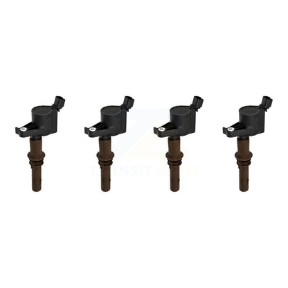 Ignition Coil (4 Pack) For Ford F-150 F-350 Super Duty F-250 Mustang Expedition