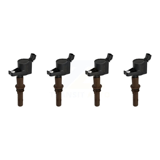 Ignition Coil (4 Pack) For Ford F-150 F-350 Super Duty F-250 Mustang Expedition