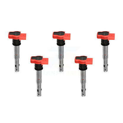 Ignition Coil (5 Pack) For Audi Q5 Q7 A4 Quattro Porsche Cayenne Volkswagen A6