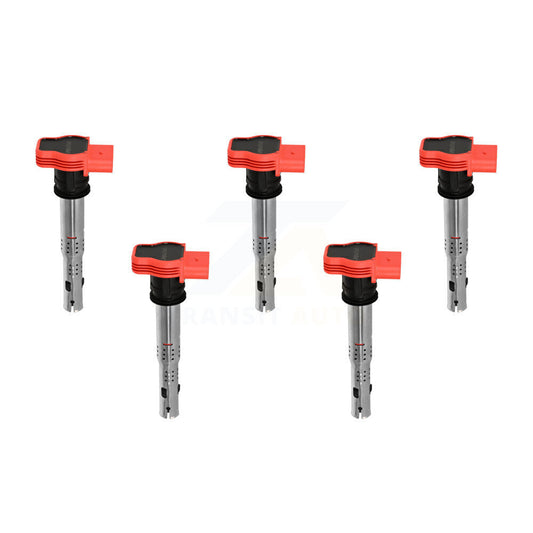 Ignition Coil (5 Pack) For Audi Q5 Q7 A4 Quattro Porsche Cayenne Volkswagen A6