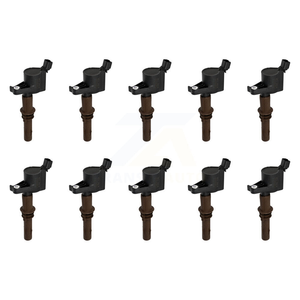 Ignition Coil (10 Pack) For Ford F-150 F-350 Super Duty F-250 Mustang Expedition
