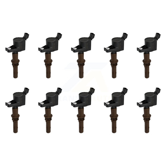 Ignition Coil (10 Pack) For Ford F-150 F-350 Super Duty F-250 Mustang Expedition