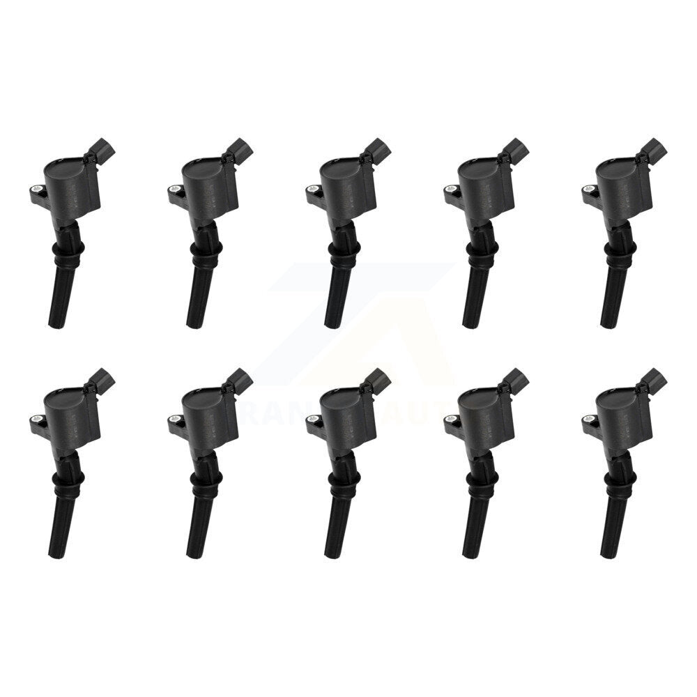 Ignition Coil (10 Pack) For Ford F-150 E-350 Super Duty F-350 E-250 Mustang Town