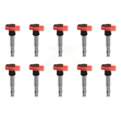 Ignition Coil (10 Pack) For Audi Q5 Q7 A4 Quattro Porsche Cayenne Volkswagen A6