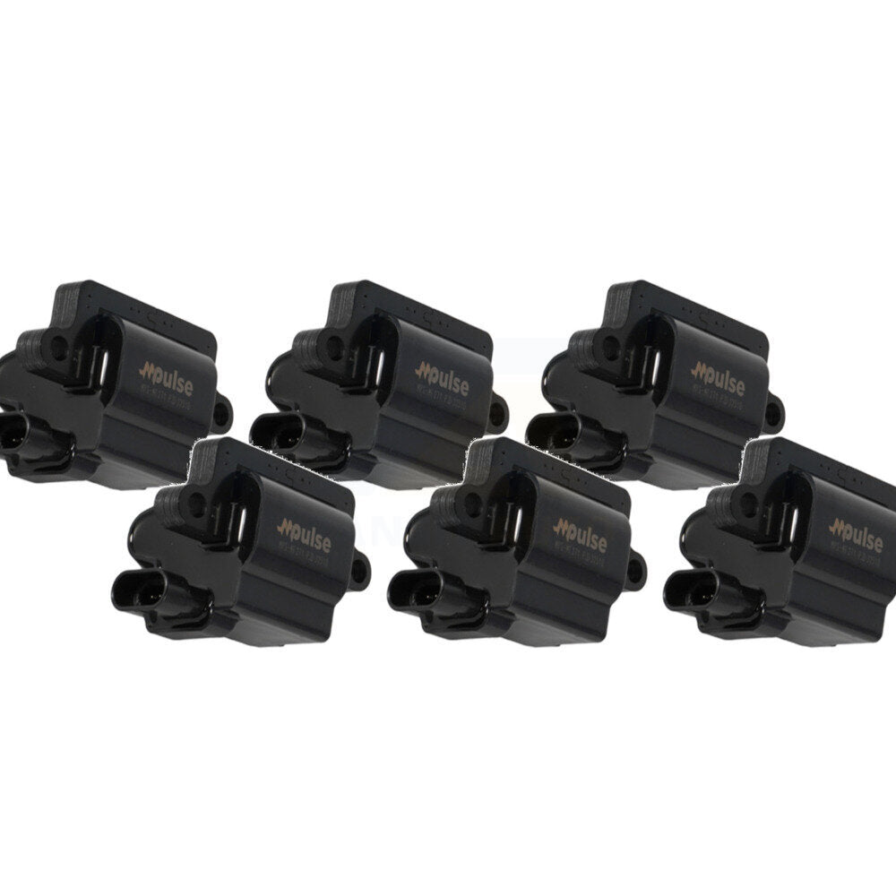 Ignition Coil (6 Pack) For Chevrolet GMC Silverado 1500 Sierra 2500 HD Avalanche