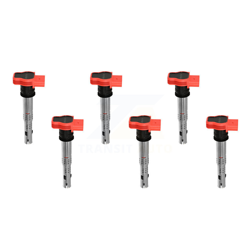 Ignition Coil (6 Pack) For Audi Q5 Q7 A4 Quattro Porsche Cayenne Volkswagen A6