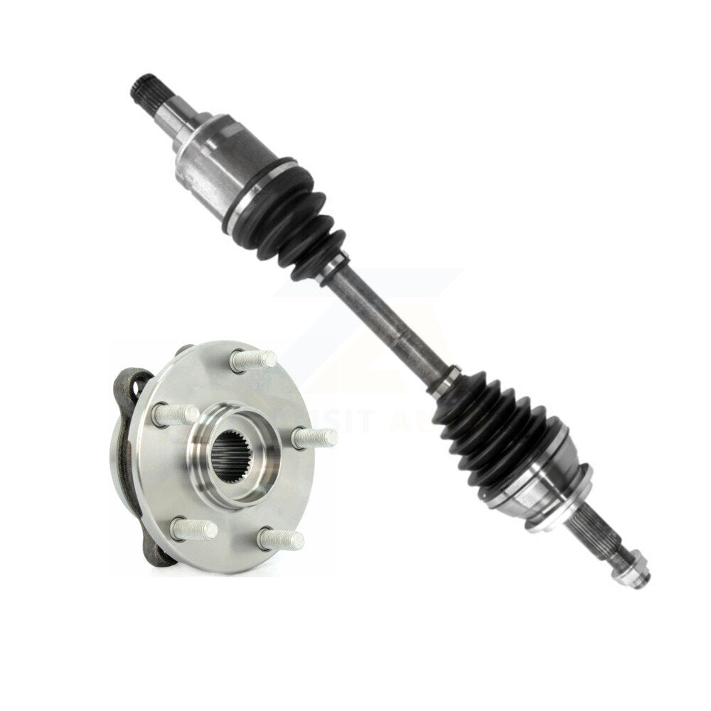 CV Axle Drive Shaft And Hub Bearing Front Left Kit For Toyota RAV4 Scion tC