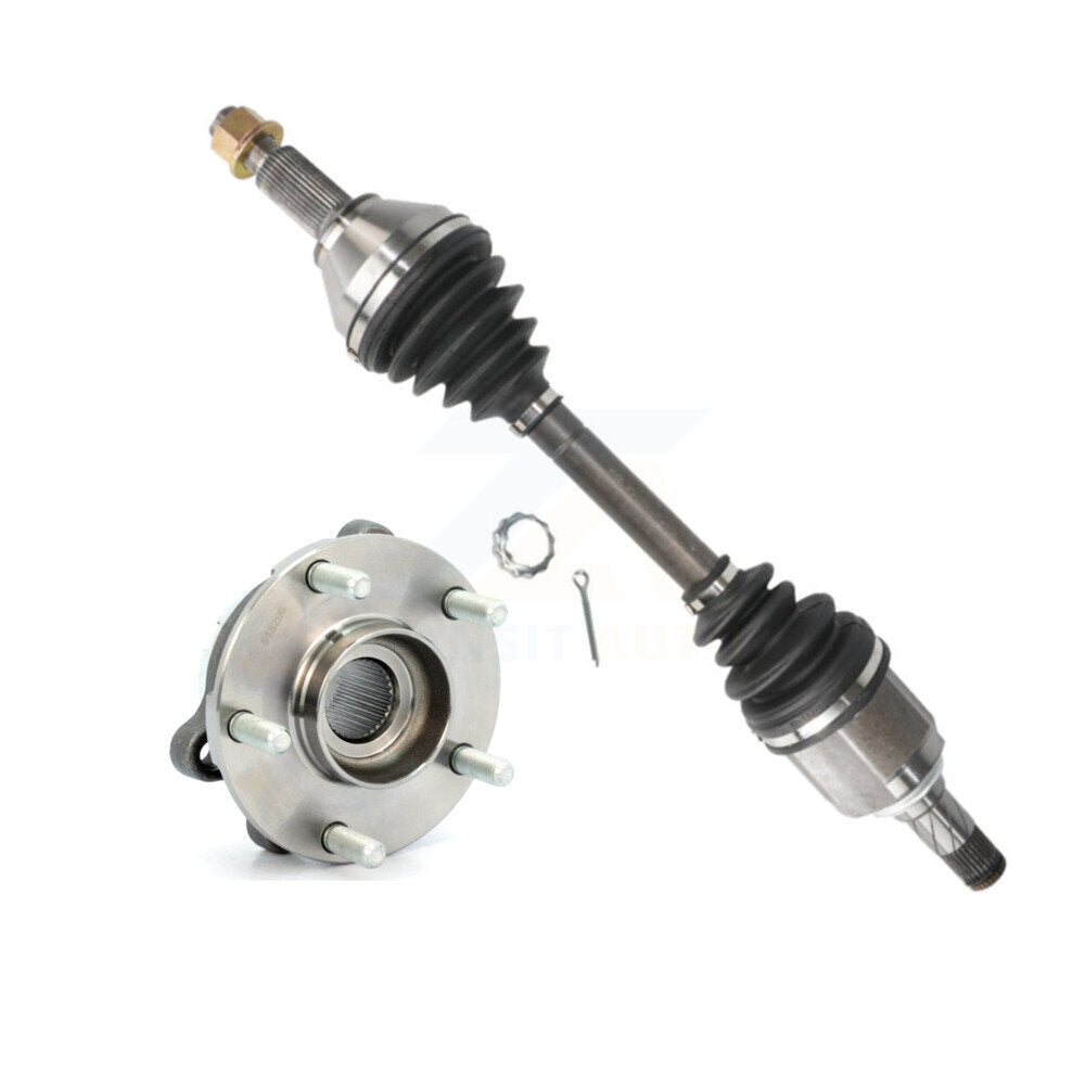 CV Axle Drive Shaft And Hub Bearing Assembly Front Left Kit For Nissan Altima