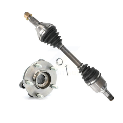 CV Axle Drive Shaft And Hub Bearing Assembly Front Left Kit For Nissan Altima