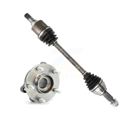 CV Axle Drive Shaft And Hub Bearing Assembly Front Left Kit For Nissan Altima