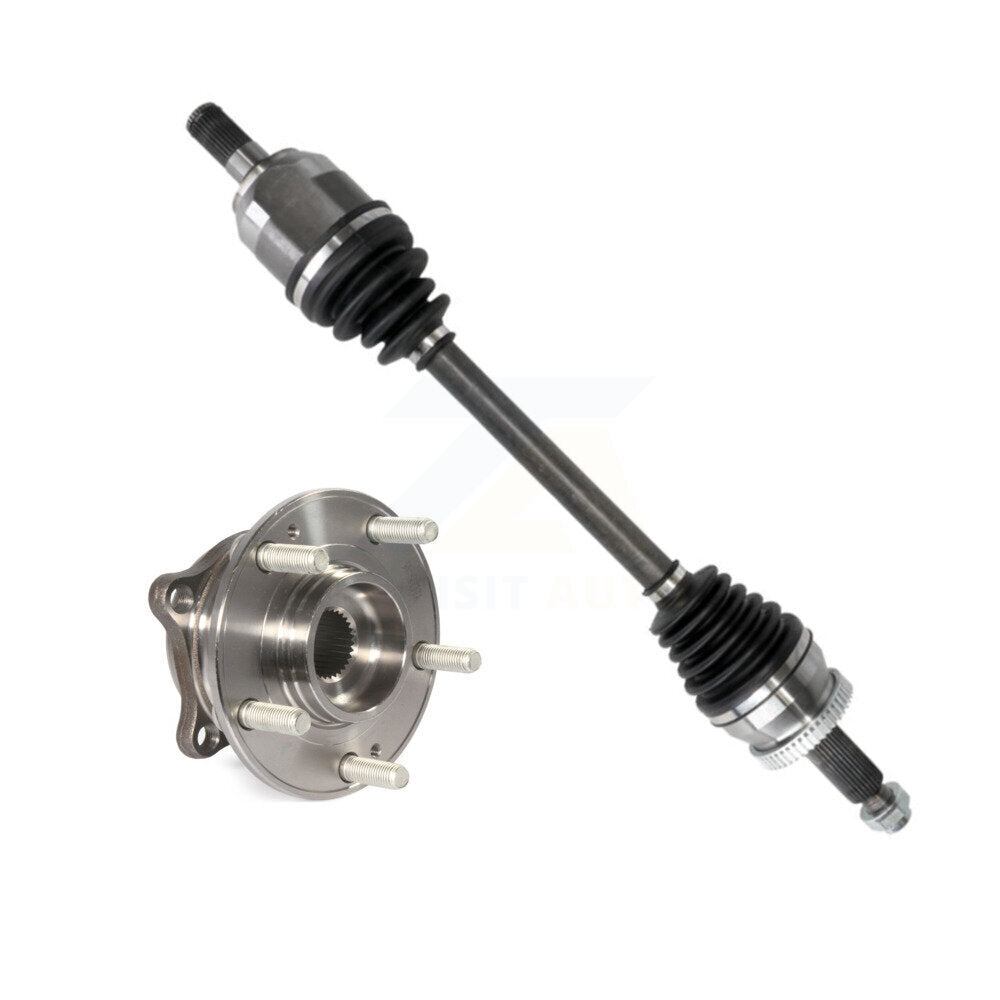 CV Axle Drive Shaft And Hub Bearing Front Left Kit For Hyundai Sonata Kia Optima