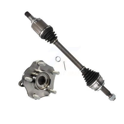 CV Axle Drive Shaft And Hub Bearing Assembly Front Left Kit For Nissan Rogue