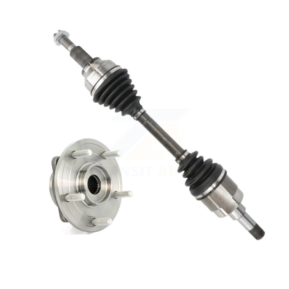 CV Axle Drive Shaft And Hub Bearing Assembly Front Left Kit For Dodge Journey