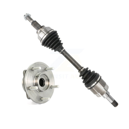 CV Axle Drive Shaft And Hub Bearing Assembly Front Left Kit For Dodge Journey