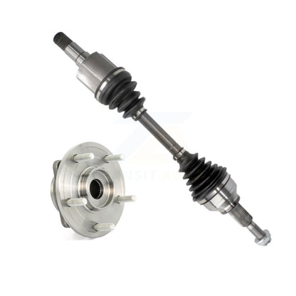 CV Axle Drive Shaft And Hub Bearing Assembly Front Left Kit For Dodge Journey