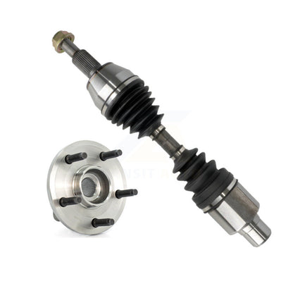 CV Axle Shaft And Hub Bearing Front Left Kit For Dodge Dakota Mitsubishi Raider