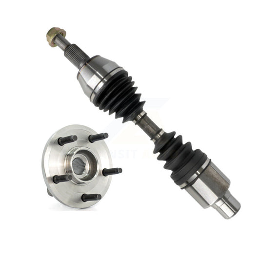 CV Axle Shaft And Hub Bearing Front Left Kit For Dodge Dakota Mitsubishi Raider