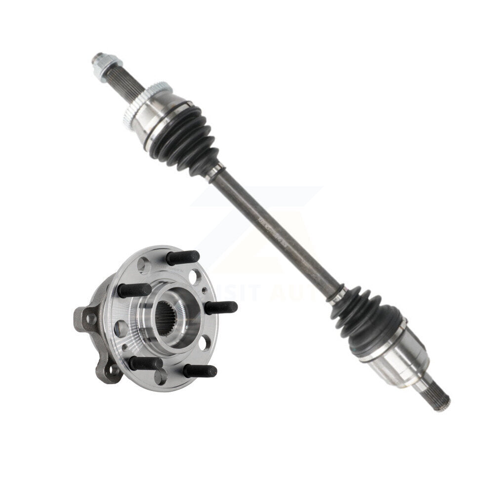 CV Axle Drive Shaft And Hub Bearing Assembly Front Left Kit For Kia Sportage