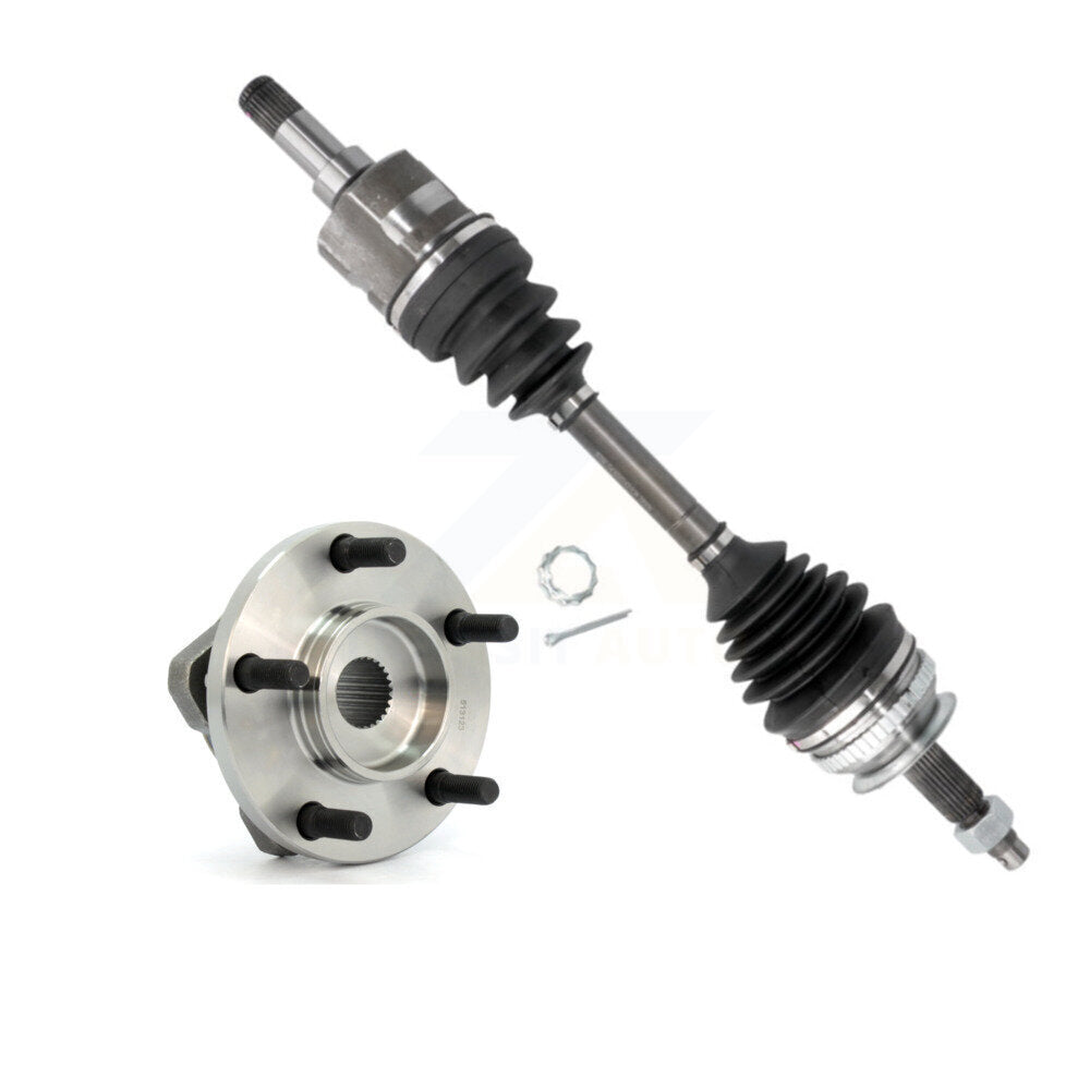 CV Axle Shaft And Bearing Front Left Kit For Dodge Grand Caravan Chrysler Town &