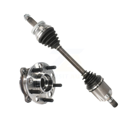 CV Axle Drive Shaft And Hub Bearing Front Left Kit For Hyundai Santa Fe XL 3.3L