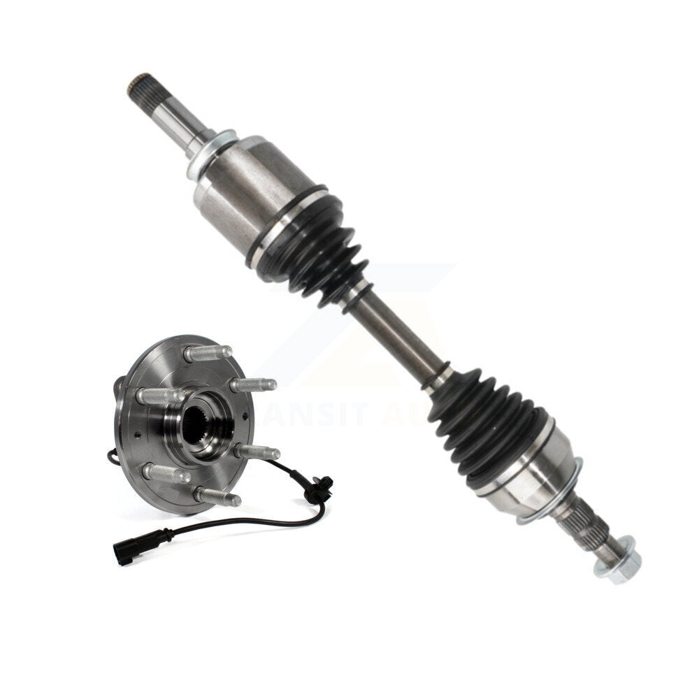 CV Axle Shaft & Bearing Front Left Kit For 13-15 Cadillac XTS With 6 Lug Wheels