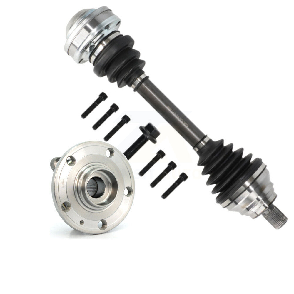 CV Axle Shaft Bearing Front Left Kit For Volkswagen Jetta Audi Eos GTI Passat CC