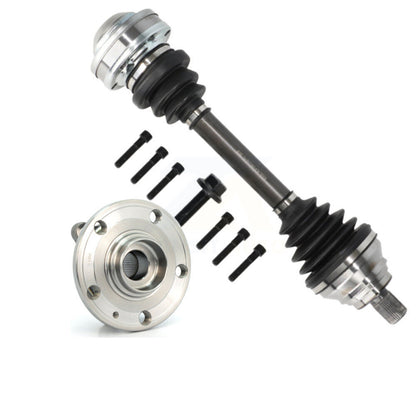CV Axle Shaft Bearing Front Left Kit For Volkswagen Jetta Audi Eos GTI Passat CC