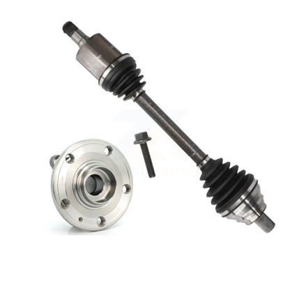 CV Axle Drive Shaft And Hub Bearing Front Left Kit For Volkswagen Jetta Passat