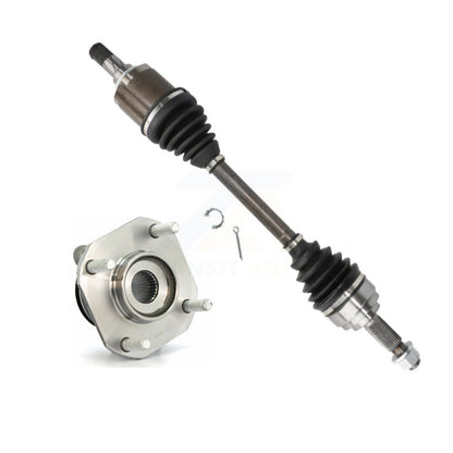 CV Axle Drive Shaft And Hub Bearing Assembly Front Left Kit For Nissan Sentra