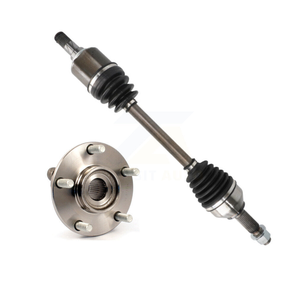 CV Axle Drive Shaft And Bearing Front Left Kit For Nissan Rogue Sentra Select