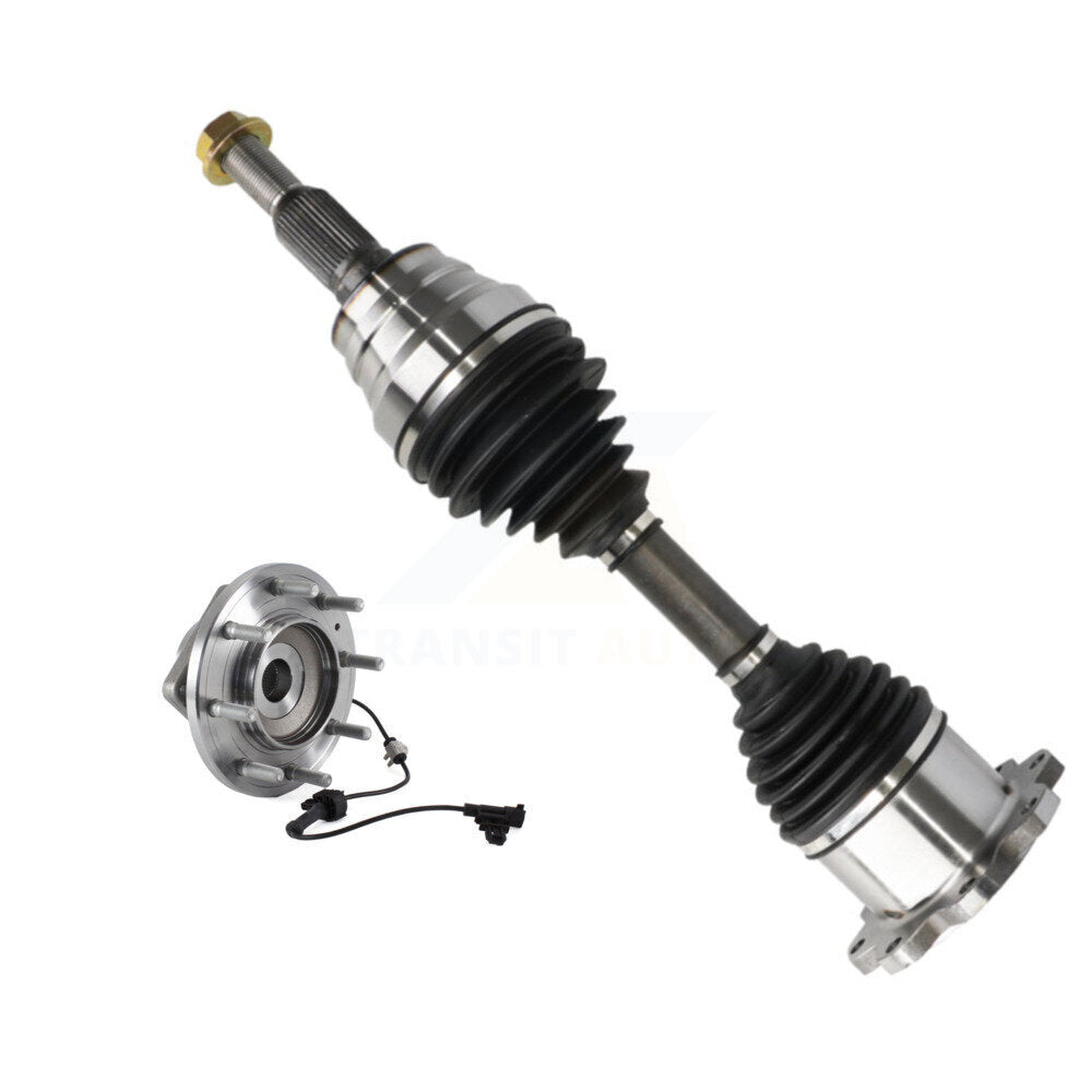 CV Axle Shaft Bearing Front Left Kit For GMC Sierra 3500 HD Chevrolet Silverado