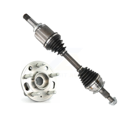 CV Axle Drive Shaft And Bearing Front Left Kit For Chevrolet Equinox GMC Terrain