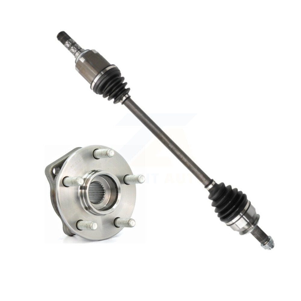 CV Axle Drive Shaft And Bearing Front Left Kit For Subaru Forester Impreza WRX