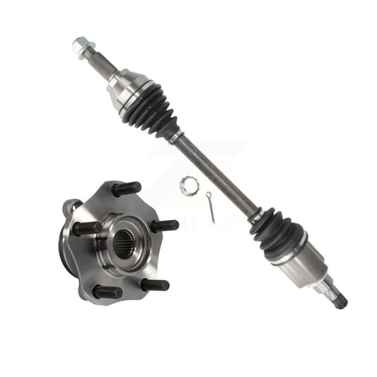 CV Axle Drive Shaft And Hub Bearing Assembly Front Left Kit For Nissan Sentra