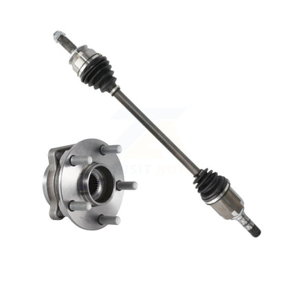 CV Axle Drive Shaft And Hub Bearing Front Left Kit For Subaru Forester Impreza