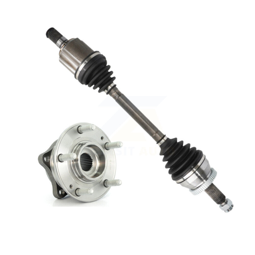 CV Axle Drive Shaft And Bearing Front Left Kit For Hyundai Santa Fe Kia Sorento