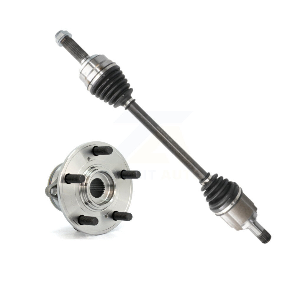 CV Axle Drive Shaft And Hub Bearing Front Left Kit For Honda Pilot Acura MDX