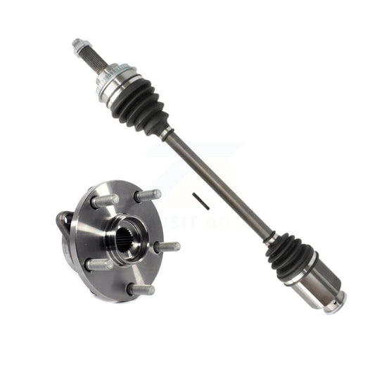 CV Axle Drive Shaft And Hub Bearing Assembly Front Left Kit For Subaru Impreza
