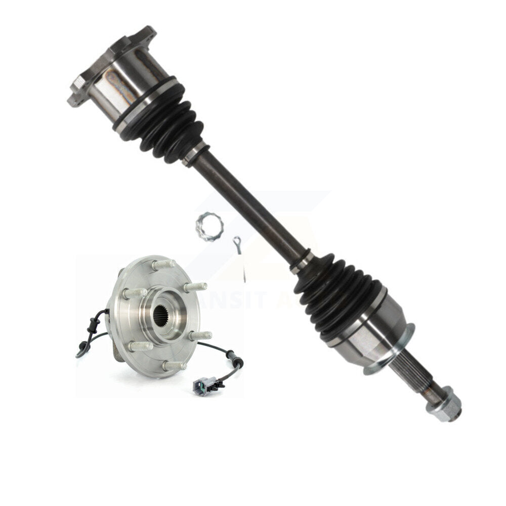 CV Axle Shaft And Bearing Front Left Kit For Nissan TITAN INFINITI QX56 Armada