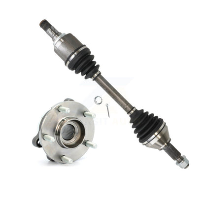 CV Axle Drive Shaft And Hub Bearing Assembly Front Left Kit For Nissan Maxima