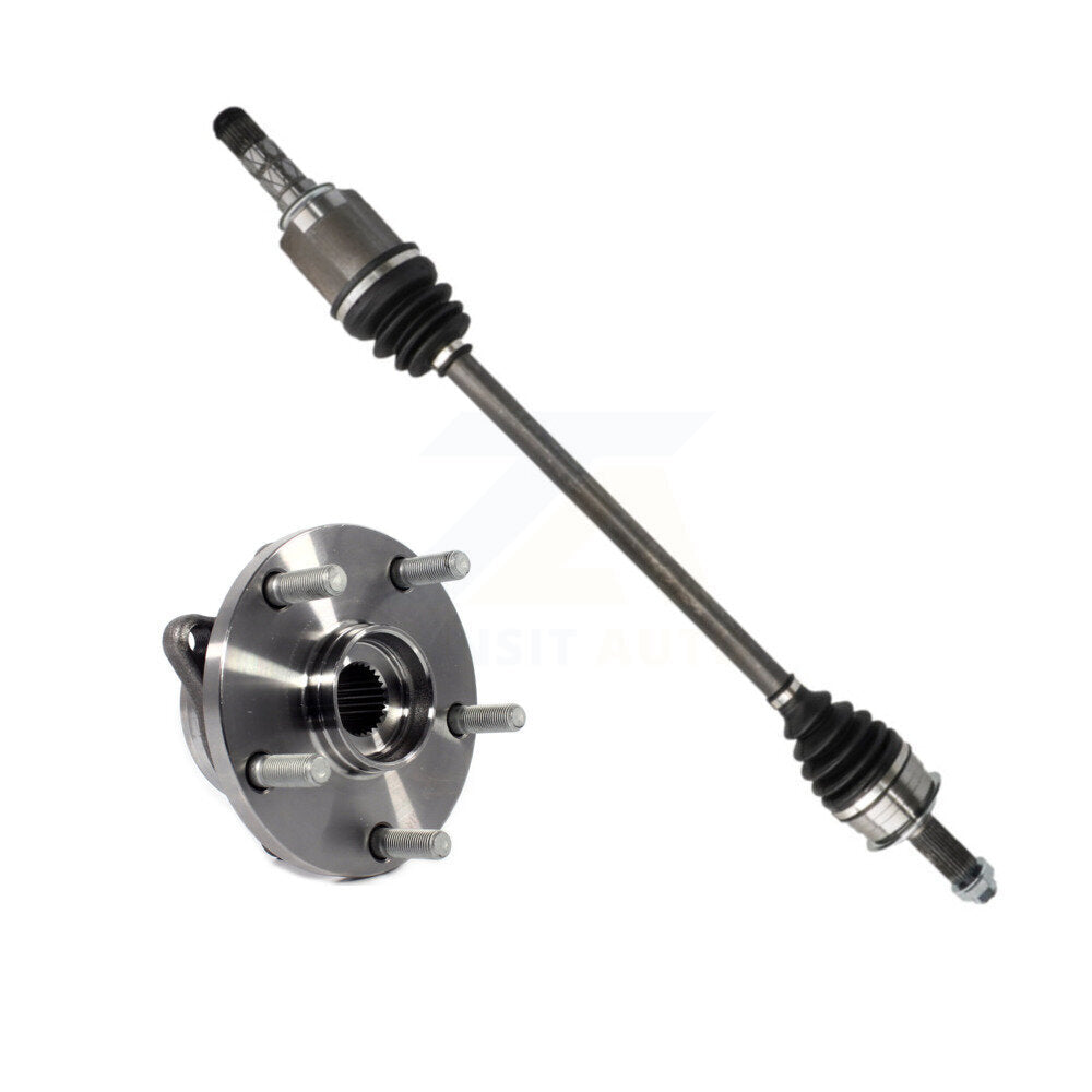 CV Axle Drive Shaft And Hub Bearing Front Left Kit For Subaru Outback Legacy